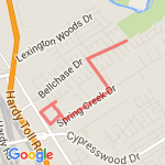 5K for Missions route map