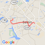 9 miles out and back route map