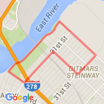 Shoreline Route route map