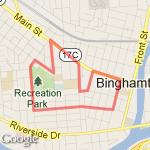 3 mile from cat's to hs route map