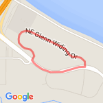 Shilo Inn Portland route map