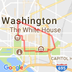 DC to Capitol route map