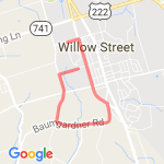 Baumgardner route map