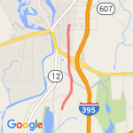 green hollow route map