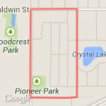 Short Route #2 1.66 mile route map