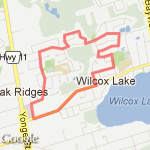 5 km Kaitlin route map