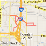 sunflowers route map