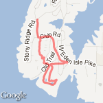 Red Apple Front 9 route map