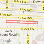 Dorchester Square - Quick Run route map