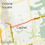 Angus Glen route map