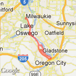 Home to Tryon Creek and Back route map