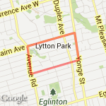 Avenue loop route map