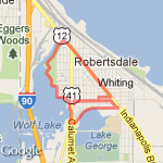 121st to lake George trail route map