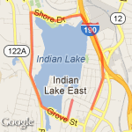 Indian Lake Route route map