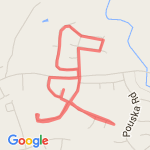 Tiffany Woods route map