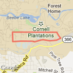 2 mile time trial route map