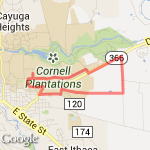 Recreation Way RTE route map