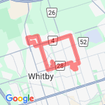 Friday Aug 19 Run route map