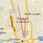 The Gratto 9 Miler route map