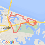 6 Mile Loop by Froggies route map