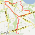 14k from home route map