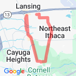 4 miles tripphammer Mkt Plc route map
