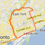 bike route route map