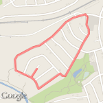 Atteentee Loop route map