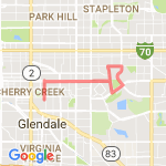 8 mile loop route map