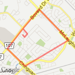 Bovaird & Mclaughlin route map