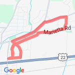 snider 10k route map