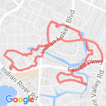 5.94 miles route map