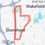 5 mile loop route map