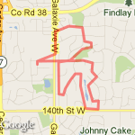 With Marlene route map