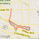 Horseshoe +Full Nature Center route map