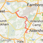 QinetiQ to Belland route map