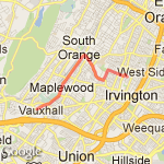 Long Run 9mi route map