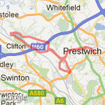 figure of 8 route map