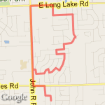 Neighborhood Cut route map