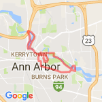 11 miles from hospital route map