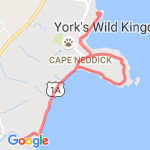 7 Miles York, ME route map