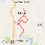ncr and road route 20 miles route map