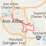 b2b 20 miler route map