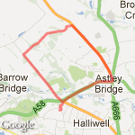 Smithills/Belmont Rd route map