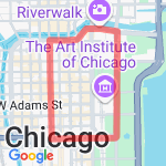 Trick, Treat + Run 5K route map