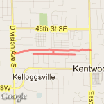 5 KM route! route map