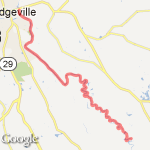Oconee River 1 route map