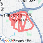 2016 HJI 5K  route map