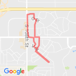 Buckley Run route map