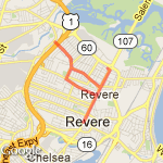 Broadway run route map